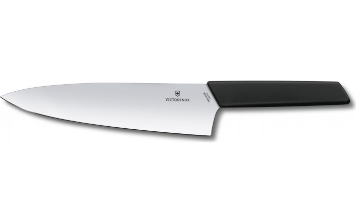 Swiss Army Brands VIC-6.9013.20B 8 in. 2020N Victorinox Swiss Modern Chefs Knife, Black -  Swiss Arms