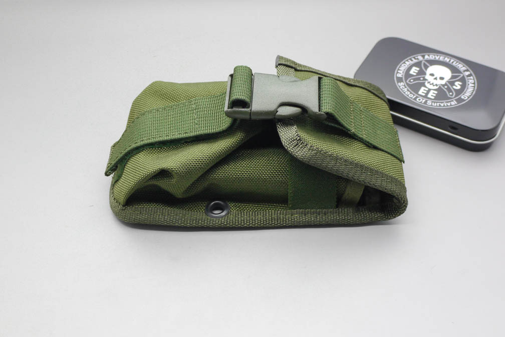 Picture of Esee Knives ESE-ESEE-52-POUCH-OD-L 2019 Long Accessory Pouch - OD Green