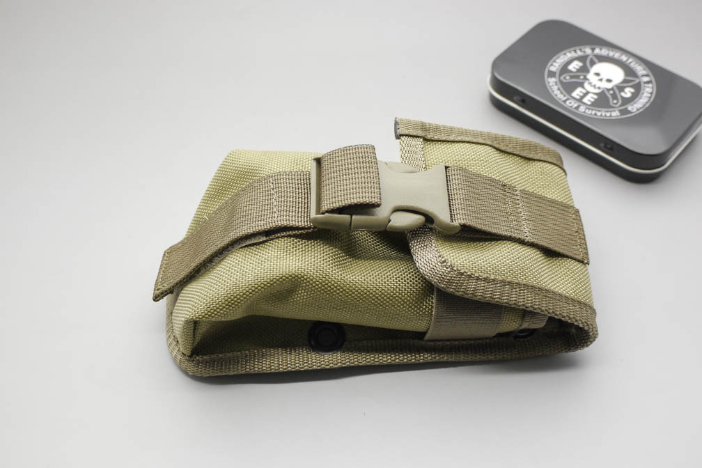 Picture of Esee Knives ESE-ESEE-52-POUCH-K-L 2019 Long Accessory Pouch - Khaki