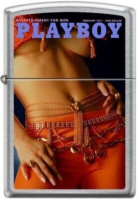 ZIP-207CI406321 2019N Playboy February 1971 Cover Windproof Lighter