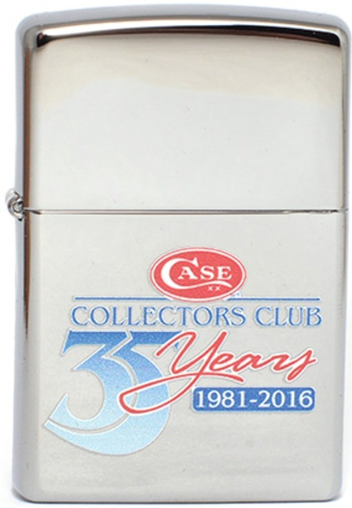 Picture of Case Cutlery CAS-27601 2016N Collectors Club 35th Anniversary High Polished Chrome Lighter
