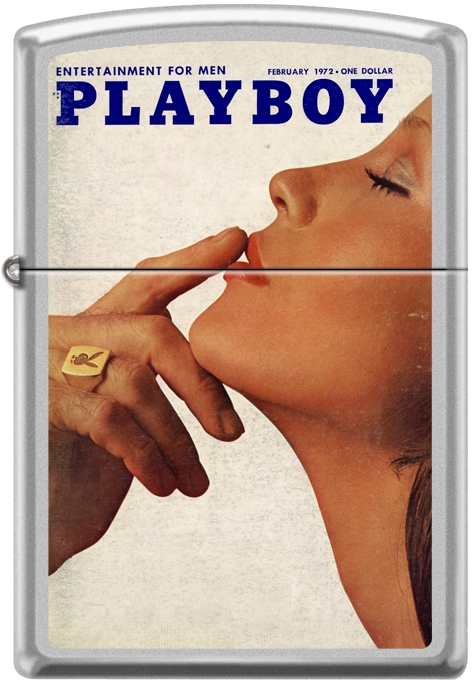 ZIP-207CI017381 2019 Playboy February 1972 Cover Windproof Lighter