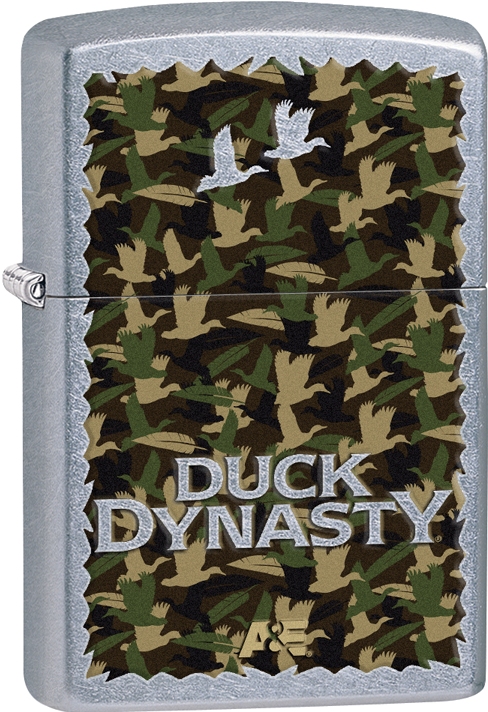 ZIP-28880 2015N Duck Dynasty Camo Lighter - Street Chrome