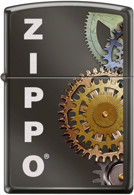 ZIP-150CI403614 2019 Gears Lighter - Black Ice