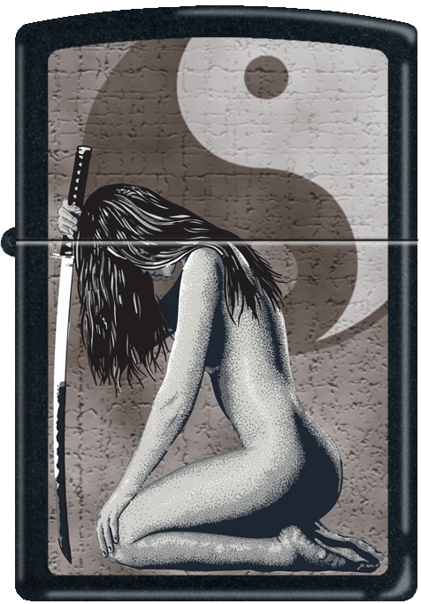 2019 Woman Sword Lighter - Black Matte