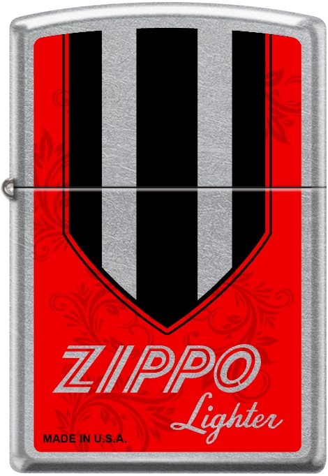 ZIP-207CI403619 2019 Red Banner Lighter - Street Chrome