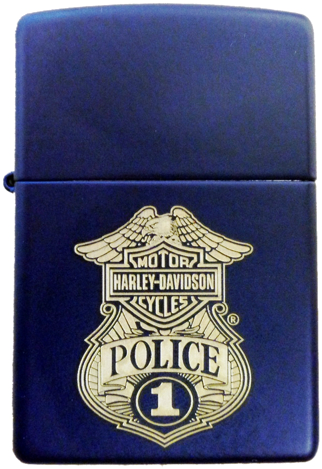 ZIP-239MP290885 2019 Harley Davisdon Police Lighter - Navy Matte