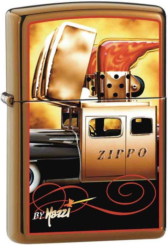 ZIP-204BCI000126 2019 204B Mazzi Car Lighter - Brush Brass
