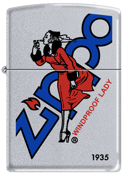 ZIP-207CI011401 2019 205 Satin Lady 1935 Windproof Lighter