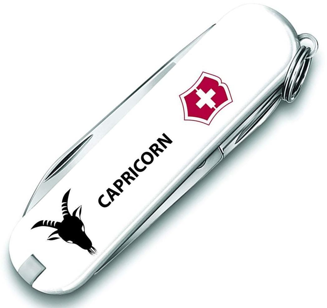 Swiss Army Brands VIC-55085.CAP 2019 Victorinox Classic SD Zodiac Capricorn Pocket Knife -  Swiss Arms