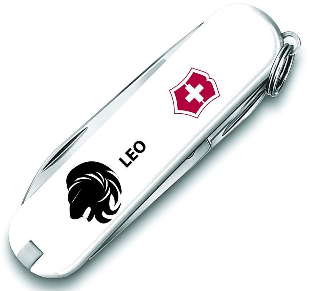 Swiss Army Brands VIC-55085.LEO 2019 Victorinox Classic SD Zodiac Leo Pocket Knife -  Swiss Arms