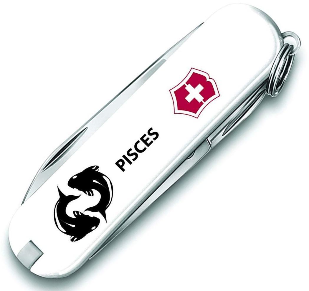 Swiss Army Brands VIC-55085.PIC 2019 Victorinox Classic SD Zodiac Pisces Pocket Knife -  Swiss Arms