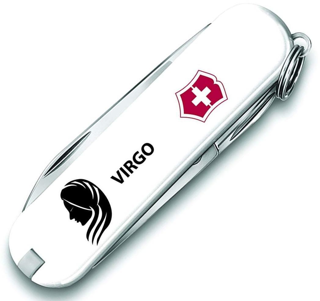 Swiss Army Brands VIC-55085.VIR 2019 Victorinox Classic SD Zodiac Virgo Pocket Knife -  Swiss Arms