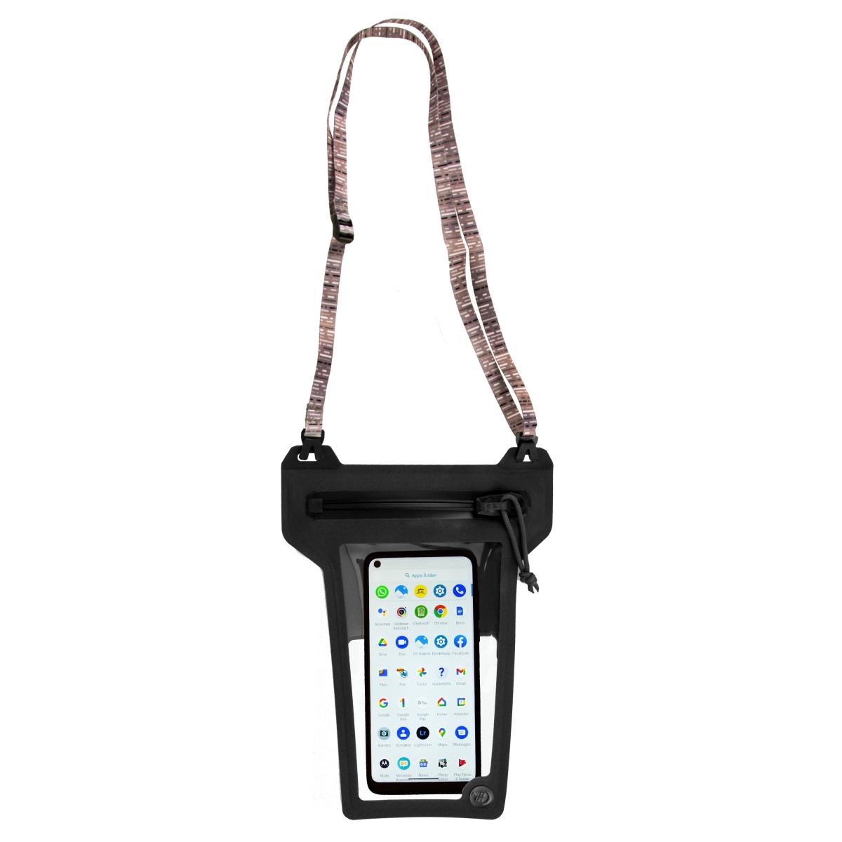 Picture of Nite Ize NIT-ROPPL-09-R3 Run Off Waterproof Phone Pouch, Charcoal