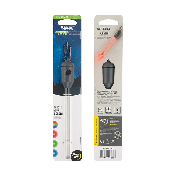 Picture of Nite Ize NIT-RGSR-07S-R3 2020N Radiant Rechargeable LED Glow Stick&#44; Disc-O Select