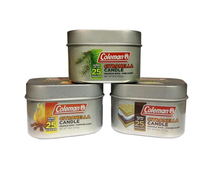 Picture of WPC WPC-7716 Coleman Scented Citronella Tin Candle - 3 Pack