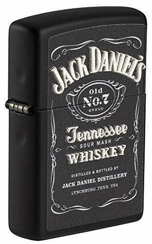 ZIP-49281 2020N Jack Daniels Whiskey Black Matte Lighter
