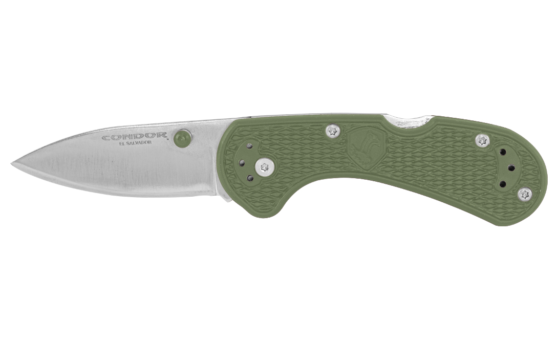 Picture of Condor Imacasa CON-60712 Cadejo Drop Point Folding Knife&#44; Polished