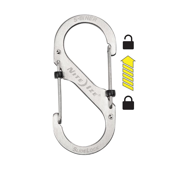 Nite Ize NIT-SBLL4-11-R6 2021N Slidelock Pet S-Biner
