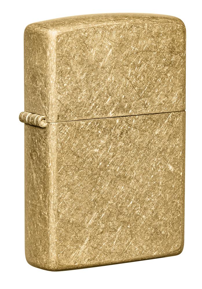 ZIP-49477 Regular Classic Tumbled Brass