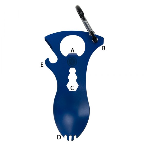 Picture of BTI Tools UST-1156866 Spork Multi-Tool&#44; Blue