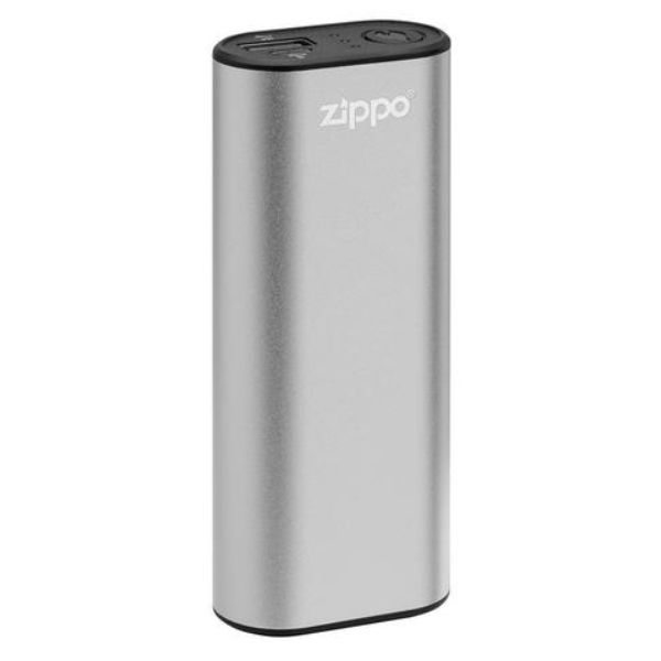 HeatBank Outdoor 6 Rechargeable Hand Warmer, Silver