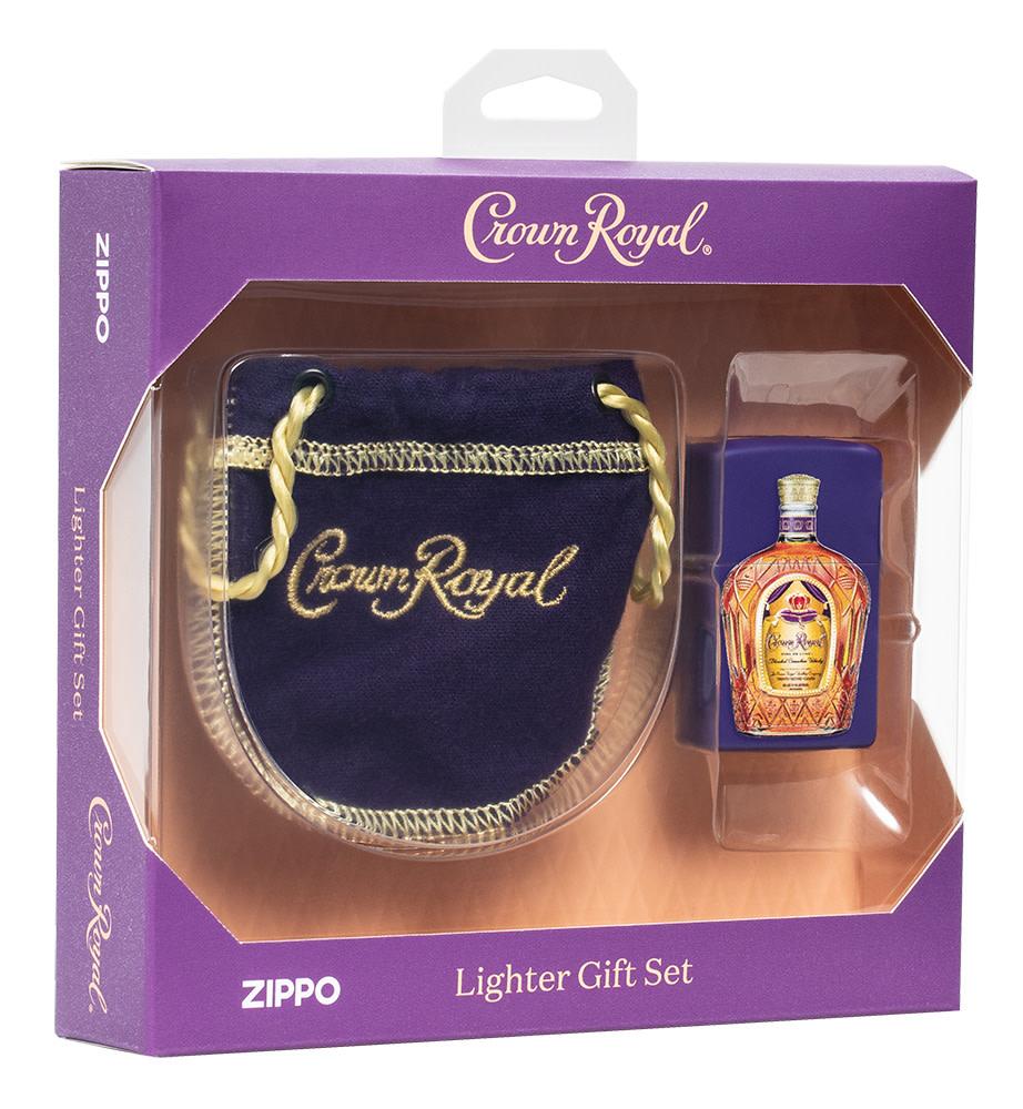ZIP-49661 Crown Royal WPL Gift Set with Pouch, Purple Matte