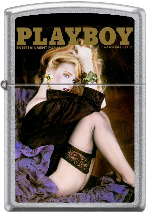 ZIP-207CI406331 2024 Zippo Custom Playboy March 1988 Cover Windproof Lighter