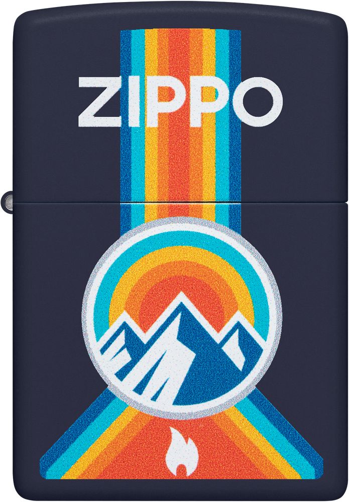 ZIP-48639 2024 Zippo Outdoor Design Lighter, Navy Matte