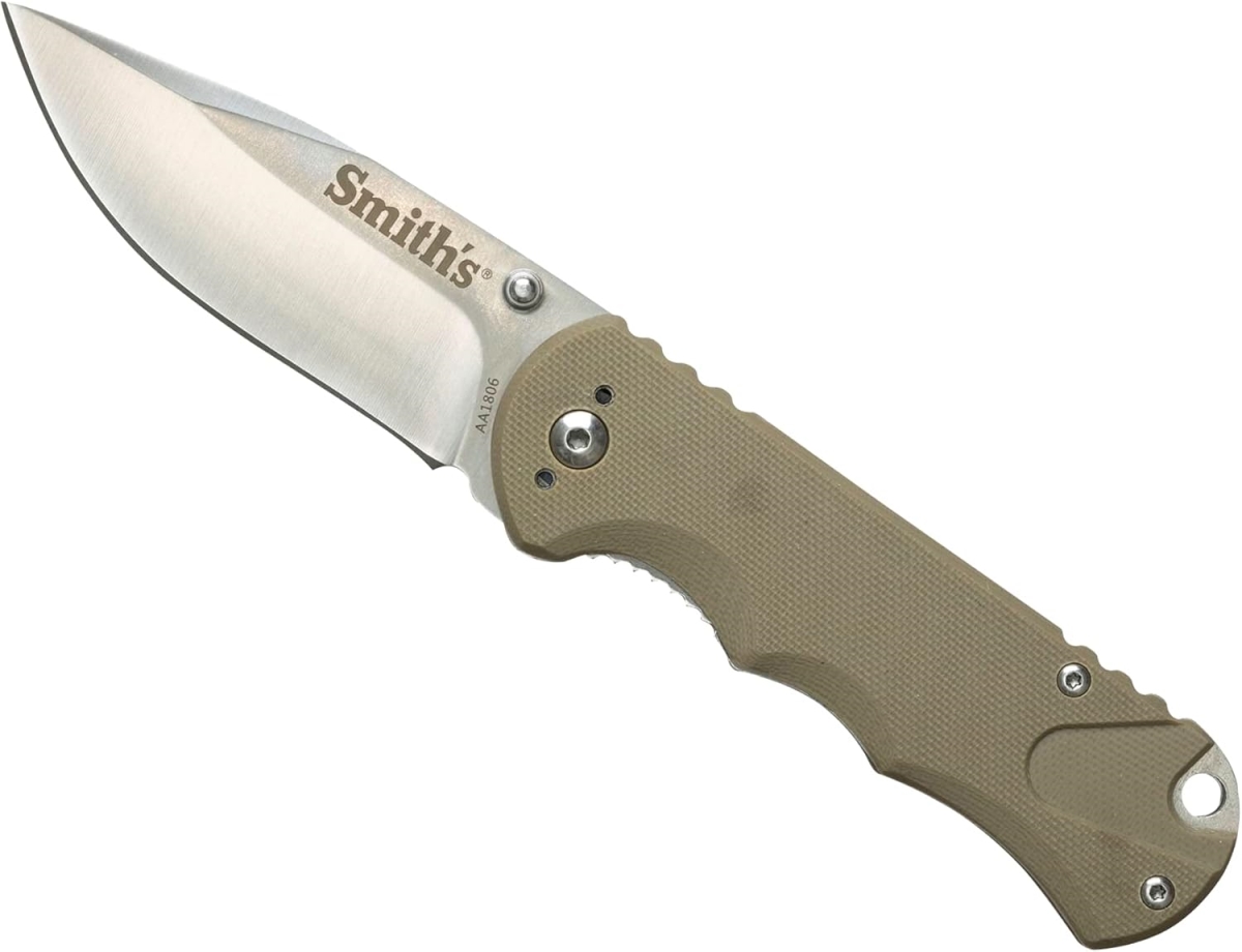 SMI-50989 2024T Smiths X-Trainer Desert Tan Knife
