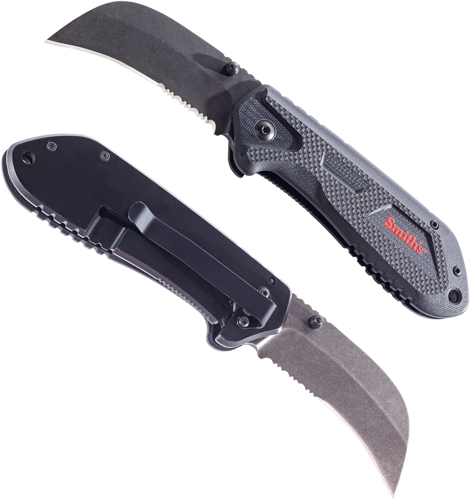 SMI-51240 2024T Smiths Edgework-Site Hawk Bill Knife