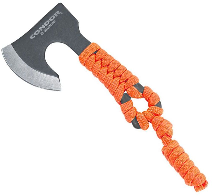 CON-60729 2024 Condor Carlitos Neck Hatchet, Orange