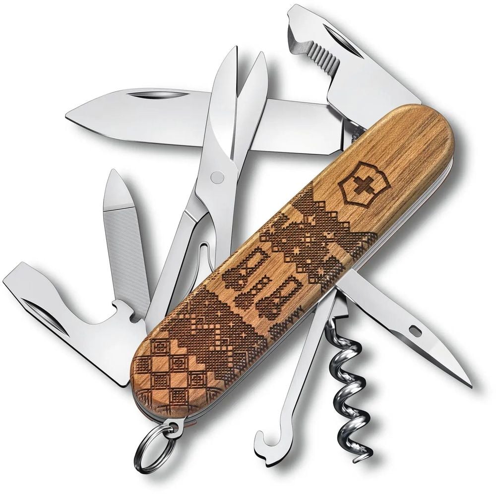 VIC-1.3901.63L23 2023N Victorinox Companion Wood Swiss Spirit 2023 Knife -  Pro-Cut