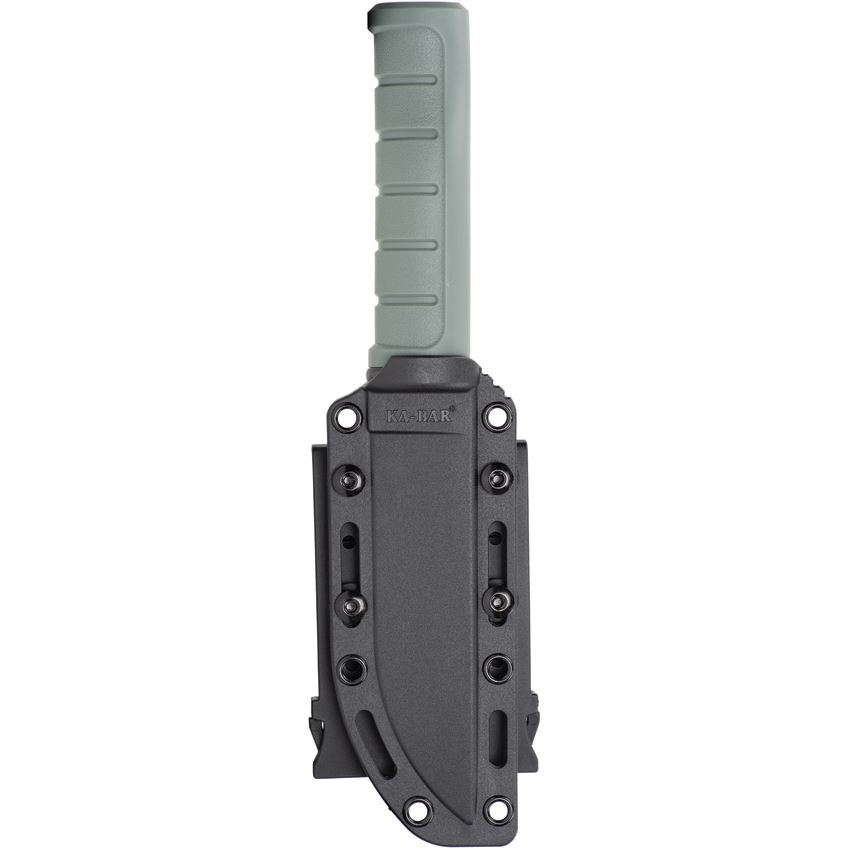 KAB-6101 2025 Ka-Bar Dust II Fixed Blade Knife with Plastic Sheath & Straight Edge
