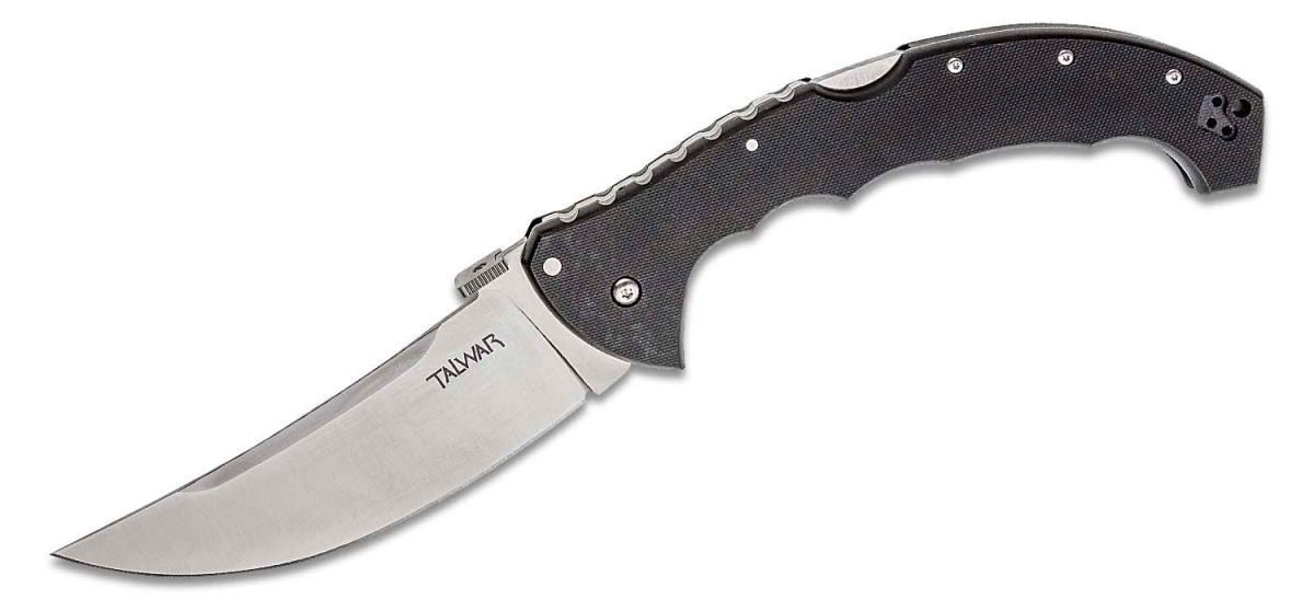 CLD-21TBX 2024 Cold Steel Talwar 5.5 in. Plain Edge Folding Knife