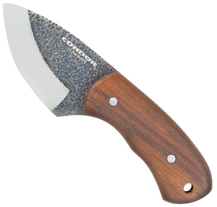 CON-69719 2024 Condor Beetle Neck Leather Sheath Knife