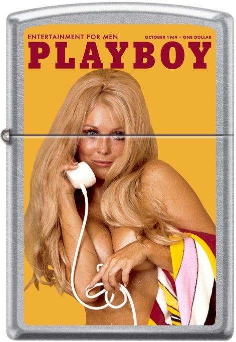 ZIP-207CI406317 2024 Zippo Custom Playboy October 1969 Cover Windproof Lighter