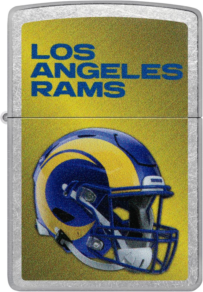 ZIP-48437 Zippo NFL Los Angeles Rams Street Chrome Lighter