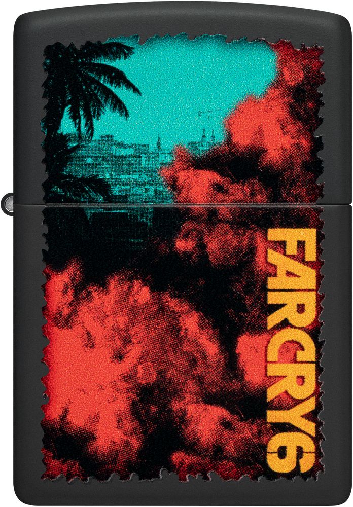 ZIP-48643 2024 Zippo UB Far Cry Lighter, Black Matte