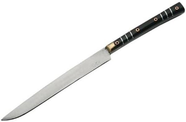 SZC-HS-7893 2023 SZCO 9.75 in. Black Feasting Medieval Eating Knife