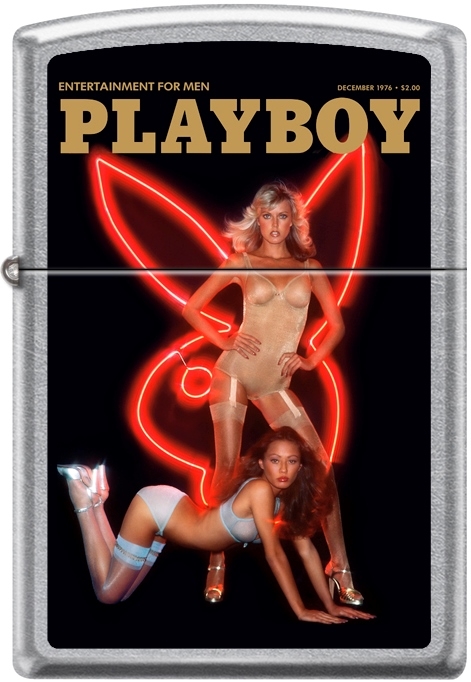 ZIP-207CI406324 2024 Zippo Custom Playboy December 1976 Cover Windproof Lighter
