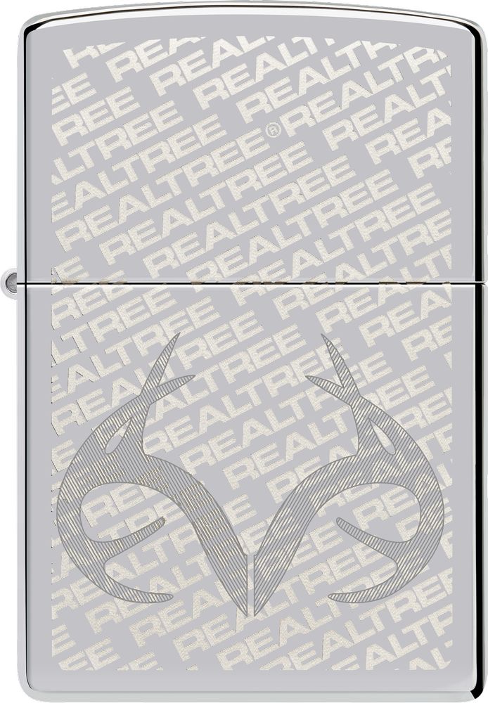 ZIP-48751 2024 Zippo 250 Realtree High Polish Chrome Lighter