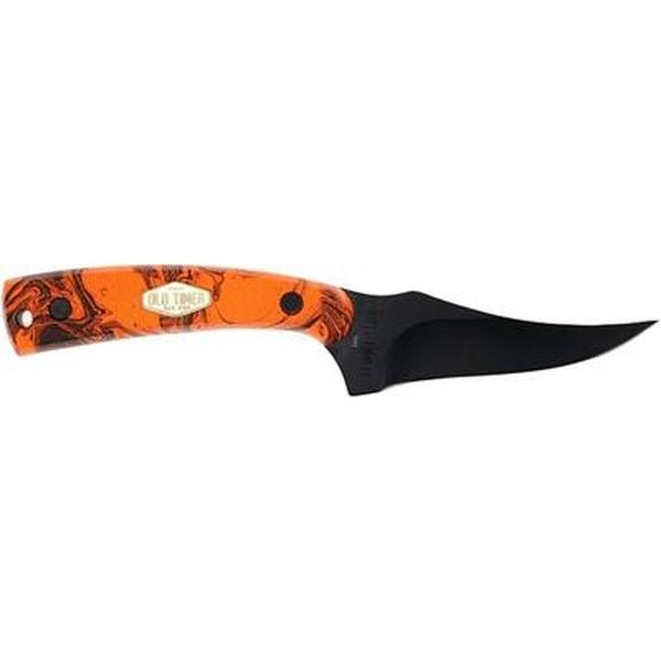 Picture of Pro-Cut SCH-1207758 2024N Schrade Q3 & Q4 Promo Old Timer Orange Camo Sharpfinger with Black Blade