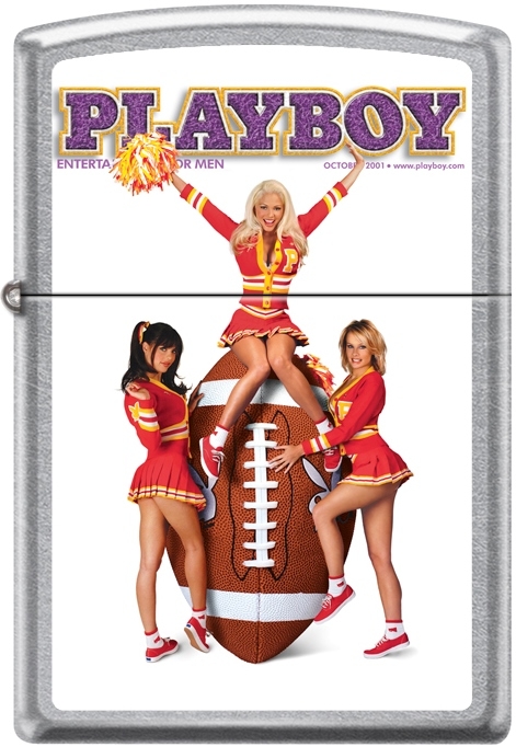 ZIP-207CI017341 2024 Zippo Custom Playboy October 2001 Cover Windproof Lighter