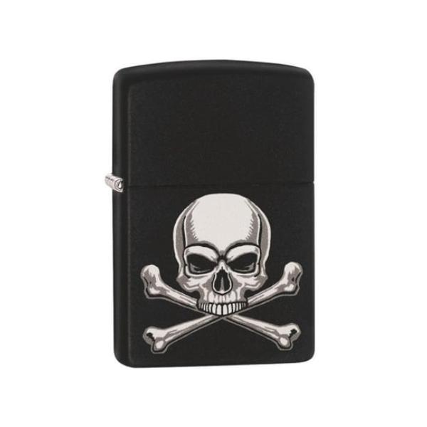 ZIP-29917 Zippo 218 PF19 Skull Crossbones Design Lighter