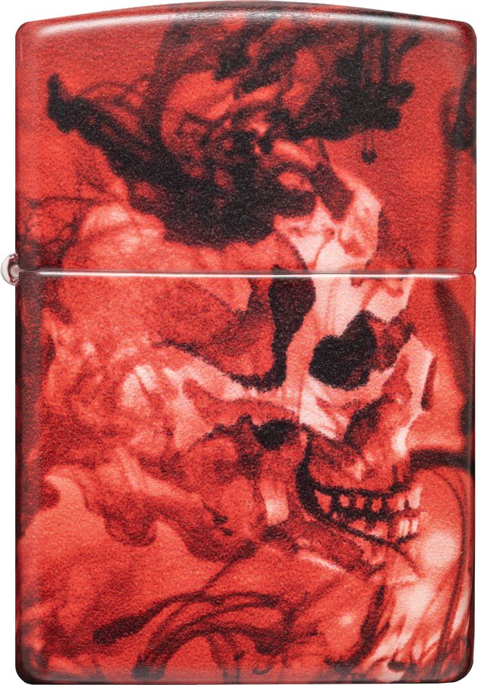 ZIP-48772 2024 Zippo Spooky Skulls Design 540 Matte Lighter