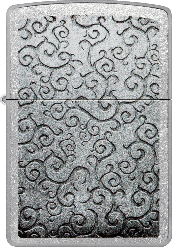 ZIP-48726 2024 Zippo Vines Design Street Chrome Lighter