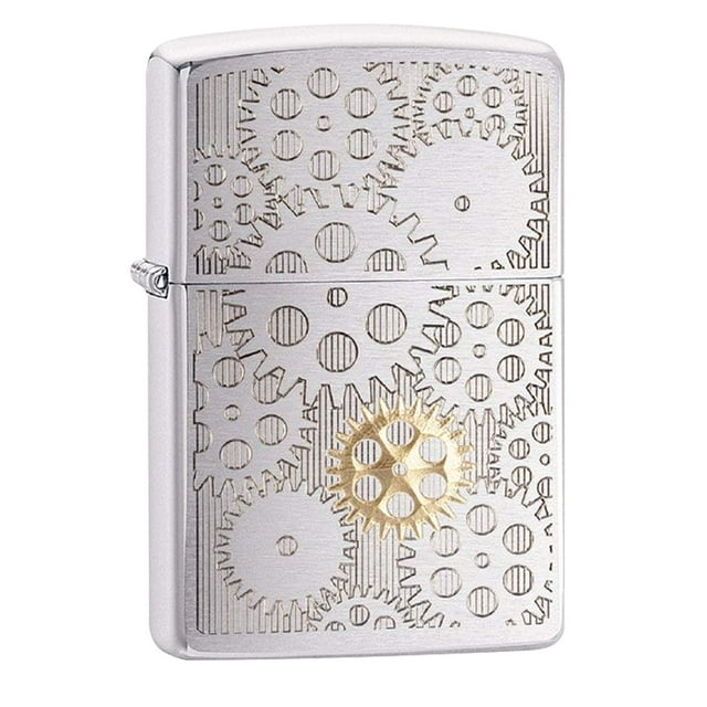 ZIP-29907 Zippo 200 PF19 Gears Design Lighter