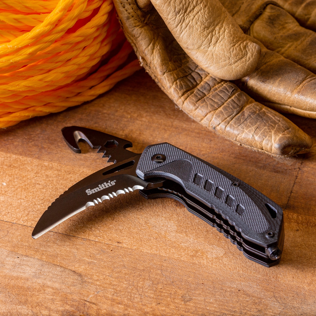 SMI-51265 2024T Smiths Rescue 2-Blade Knife