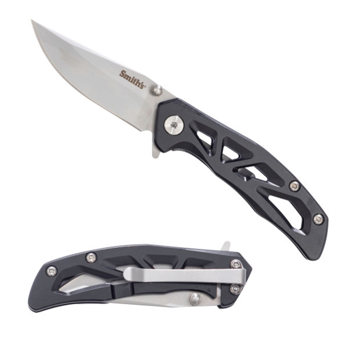 SMI-51307 2024T Smiths Caprella Mini Knife - Black